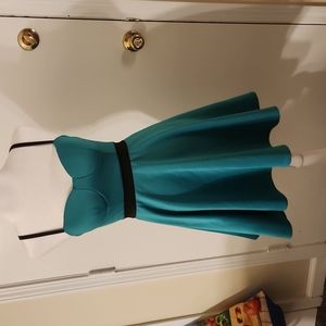 Charlotte Ruse blue/green dress